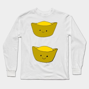 Lunar New Year Gold Long Sleeve T-Shirt